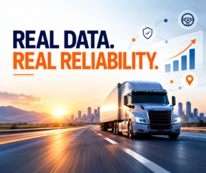 Freight reliability evaluated through operational data